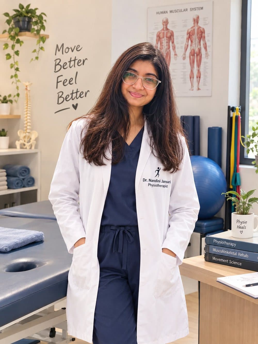 Dr. Nandini Jansari, physiotherapist